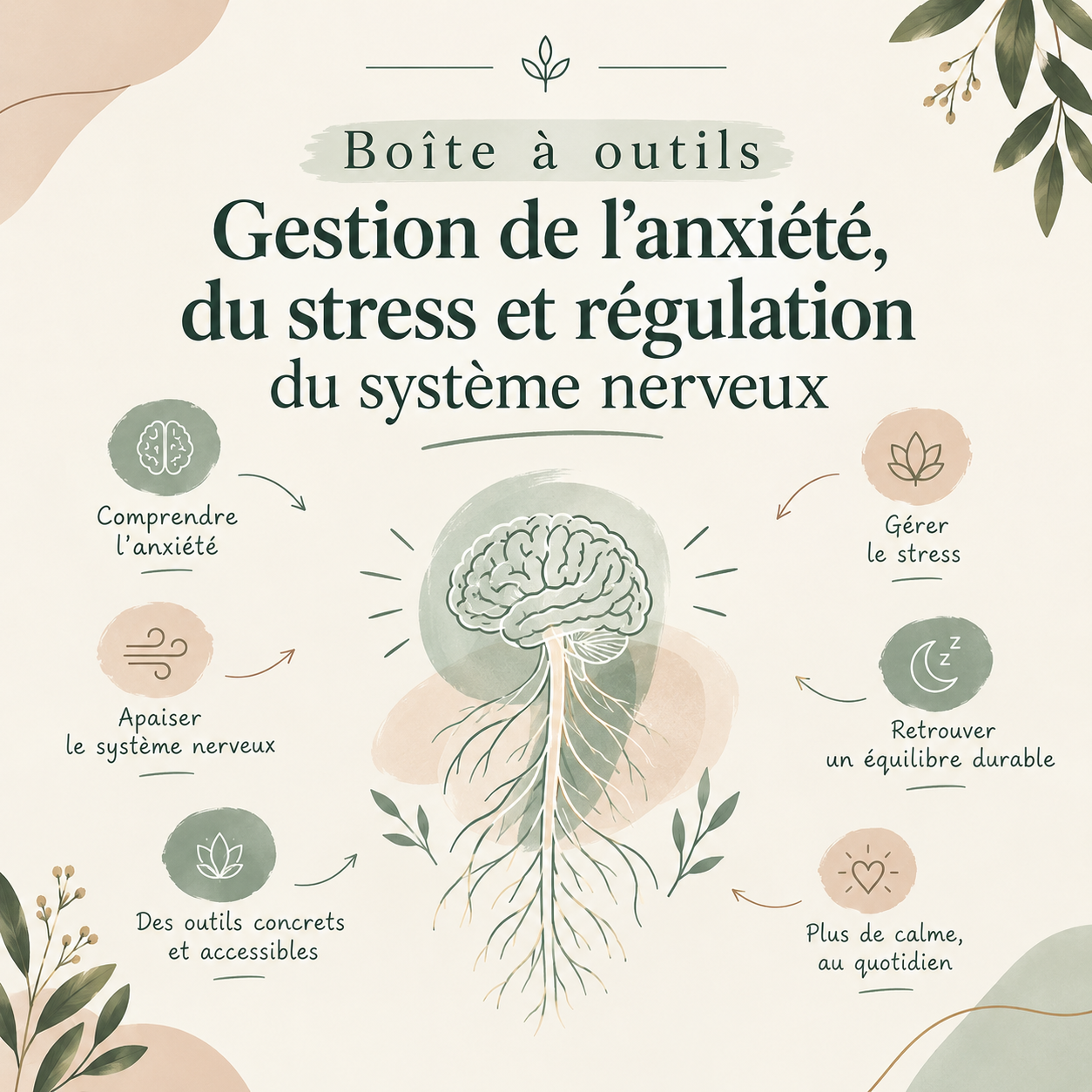 Gestion anxiété stress régulation système enrveux